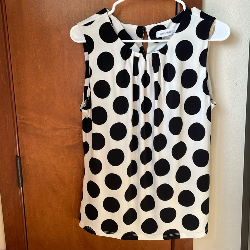 Calvin Klein Polka Dot Shirt